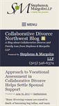 Mobile Screenshot of collaborativedivorcenorthwest.com
